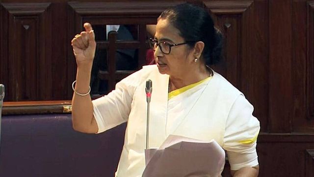 In Bengal assembly, Mamata Banerjee seeks to link RSS to Sandeshkhali unrest