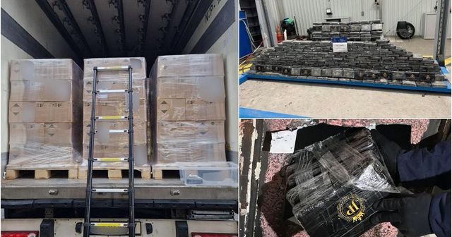 Șofer român prins în Franța cu 438 kg de cocaină ascunse într-un camion