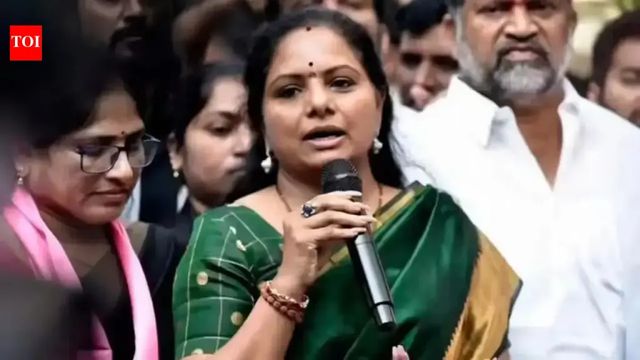 Kavitha Floats Telangana Rashtra Sena, Charts Independent Political Path From BRS