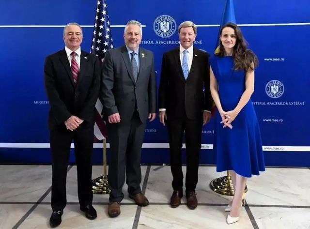 Prezența trupelor SUA în România, discutată de ministrul Țoiu cu o delegație a Congresului american