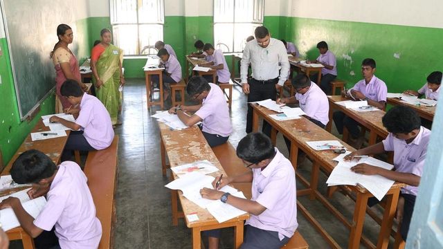 Class 10 board examination begins in central districts