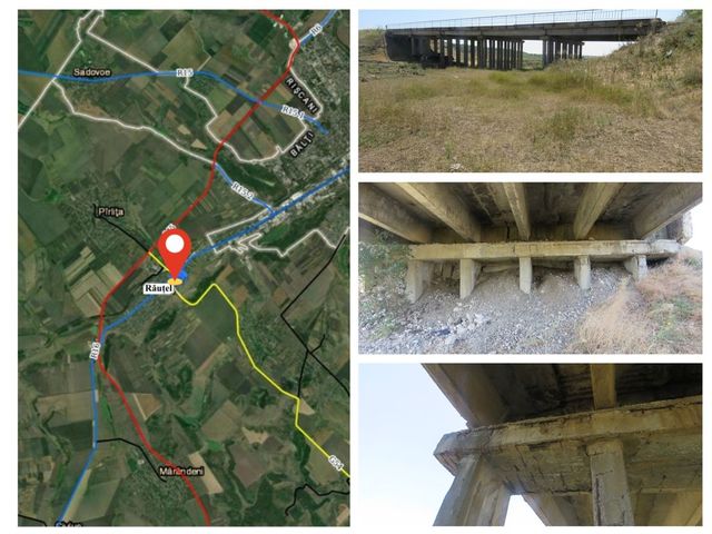 Trafic redirecționat! Podul din proximitatea localității Răuțel a intrat în reparație capitală