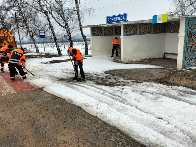 Circulația pe întreaga rețea a drumurilor naționale este asigurată în condiții specifice sezonului rece