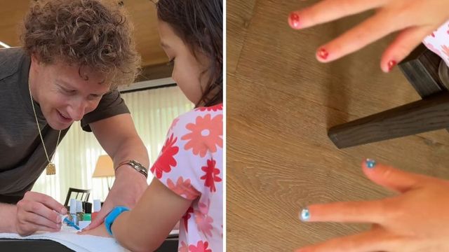 Meta CEO, Mark Zuckerberg, turns nail artist for daughter, video goes viral