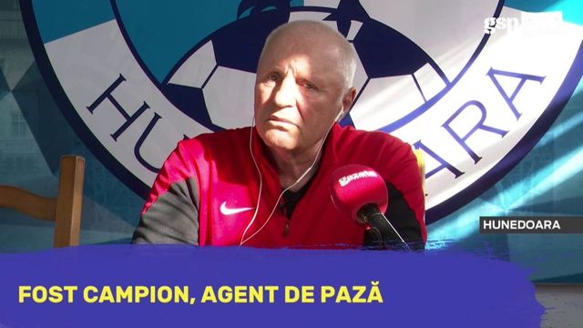 Florea Văetuș, campion cu Dinamo, internațional român, ajuns agent de pază la stadionul Corvinul