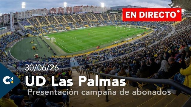 La UD Las Palmas presenta en directo su campaña de abonados para la temporada 2026-27