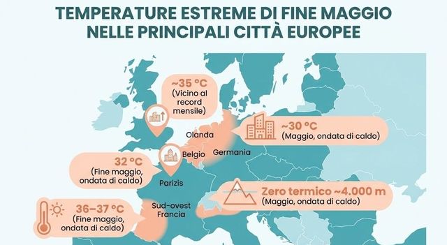Ondata di caldo in Europa, in Francia sette morti per le temperature record