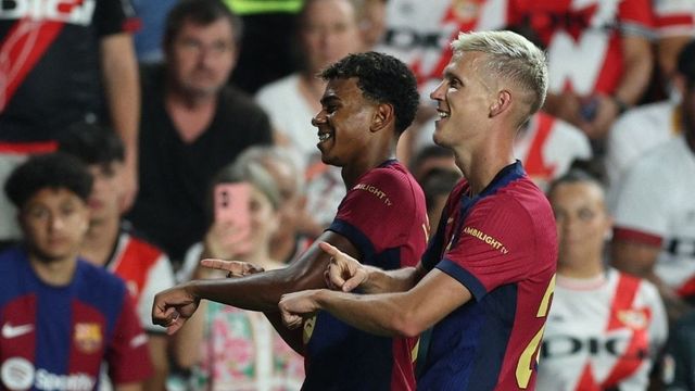 Dani Olmo scores on debut as Barcelona clinch comeback win vs Rayo Vallecano