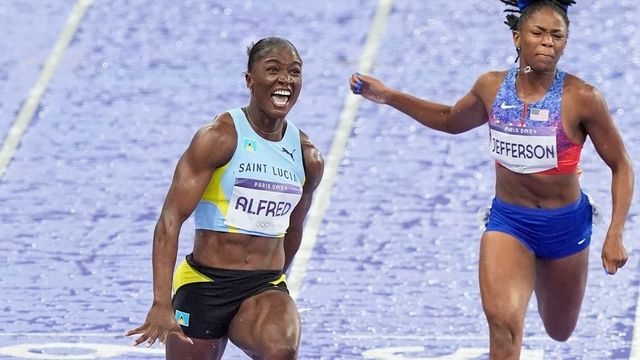 Julien Alfred Wins Women's 100m, Earns St Lucia First-Ever Olympics Gold