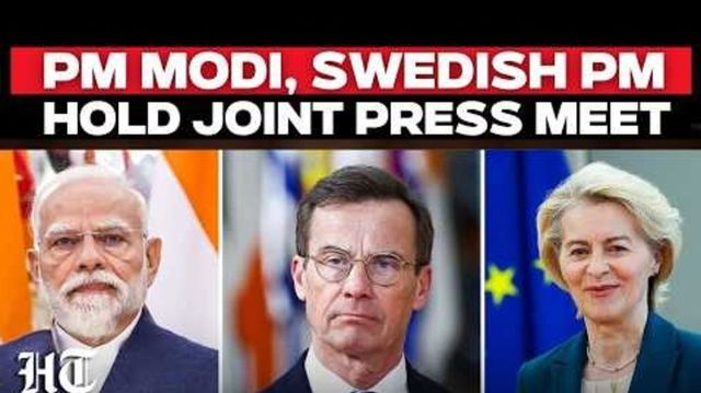 PM Modi holds talks with Swedish counterpart Kristersson on key sectors of trade, tech and defence