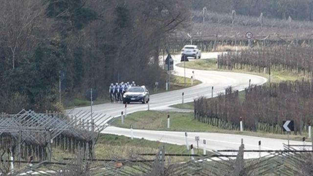 Nel Veronese colpi di pistola contro un gruppo di ciclisti