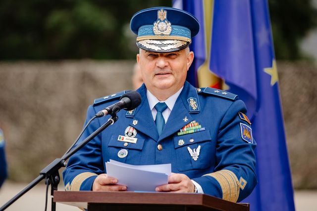Generalul Leonard-Gabriel Baraboi, învestit noul șef al Forțelor Aeriene Române