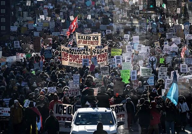 Trump baja el tono en Mineápolis para calmar las protestas por la violencia policial