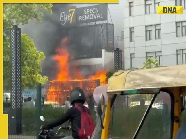 Huge Blaze At Eye Hospital In Delhi, 12 Fire Engines Present