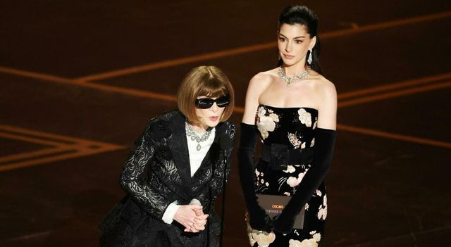 Anna Wintour e Anne Hathaway portano Il Diavolo veste Prada agli Oscar