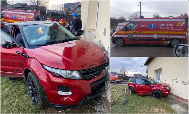 Cinci răniți, după ce un șofer băut a intrat cu mașina într-un grup de copii și s-a oprit într-o grădiniță, în Bistrița