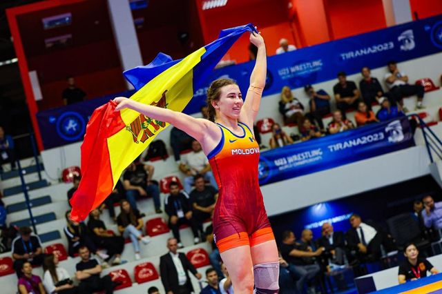 Luptătoarea Irina Rîngaci a devenit campioană mondială Under 23