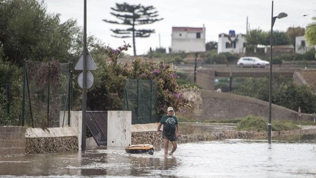 Menorca solicitará la declaración de zona catastrófica tras el temporal de lluvia