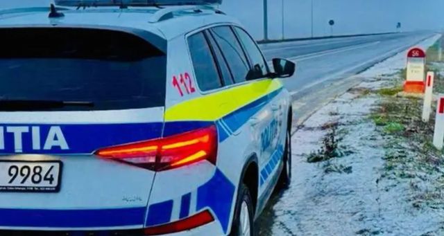 Poliția avertizează șoferii: Pe traseele M1 și M5 s-a format ghețuș