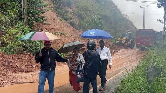 Sri Lanka closes offices, schools as death toll from landslips and floods rises to 56