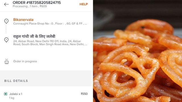 In Not So Sweet Dig, BJP Sends 'Jalebi' For Rahul Gandhi As Congress Loses 'Done Deal' In Haryana