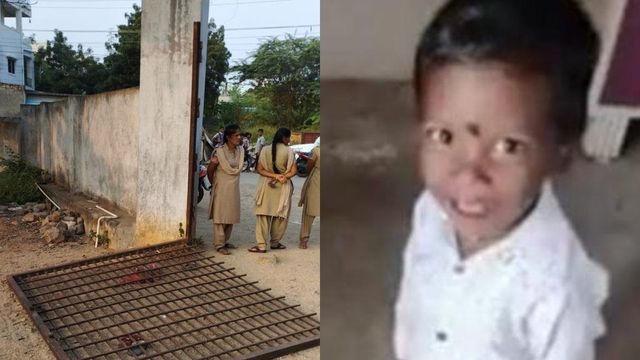 Six-year-old boy dies as school gates collapses on him in Hayathnagar