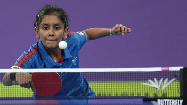 Sreeja Akula Scripts History, Becomes First Indian Paddler to Win WTT Contender Singles title