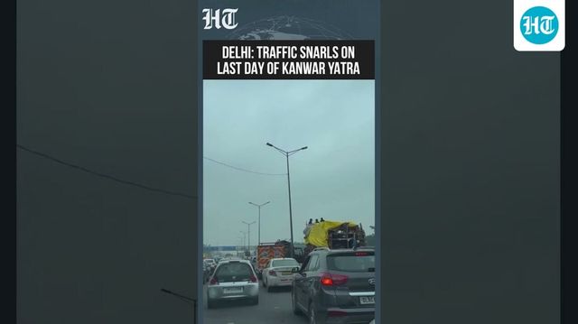 Kanwar Yatra, rain trigger long snarls on Delhi-Gurugram roads