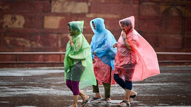 Rain In Parts Of Delhi, Orange Alert Issued For Friday