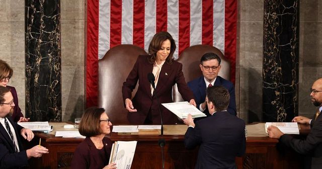 Kamala Harris prezidează validarea victoriei lui Donald Trump în Congresul SUA, la patru ani de la revolta de la Capitoliu