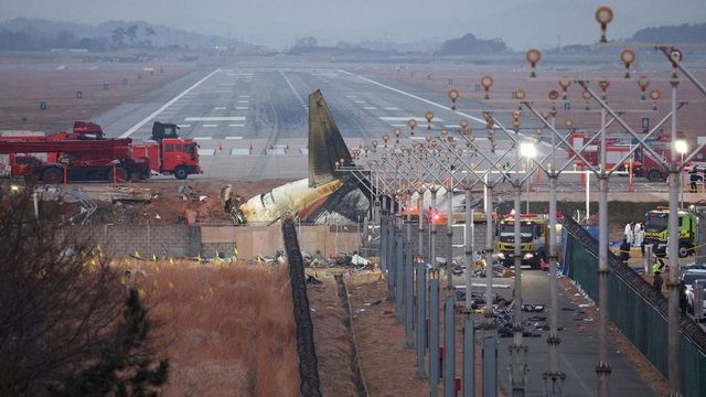 South Korea Jeju Air jet black boxes stopped recording four minutes before crash