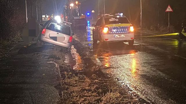 Polițist lovit de o mașină în timp ce dirija traficul, în Cisnădie