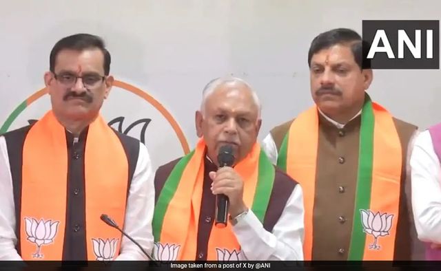 Blow To Congress As Former Union Minister Suresh Pachouri Joins BJP