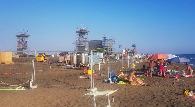 Jova Beach Party, lavoratori in nero nei cantieri per i concerti di Fermo: sospese 4 ditte