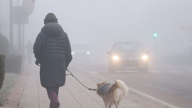 Niebla densa y lluvia para el cambio de año en Granada