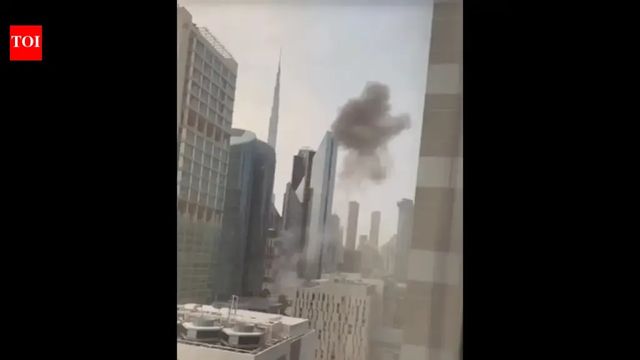 Explosions Rock Central Dubai As Iran War Continues, Black Smoke Seen Above Buildings