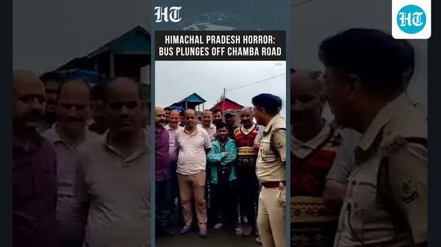 7 dead, 11 injured after bus overturns on steep mountain road in Himachal's Chamba