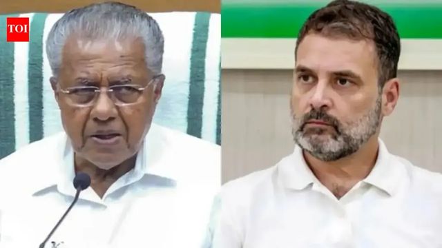 Kerala CM Pinarayi Vijayan attacks Rahul Gandhi, says he lacks understanding