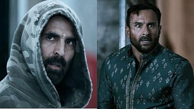 Haiwaan trailer: Akshay Kumar hunts a blind Saif Ali Khan in a twisted thriller