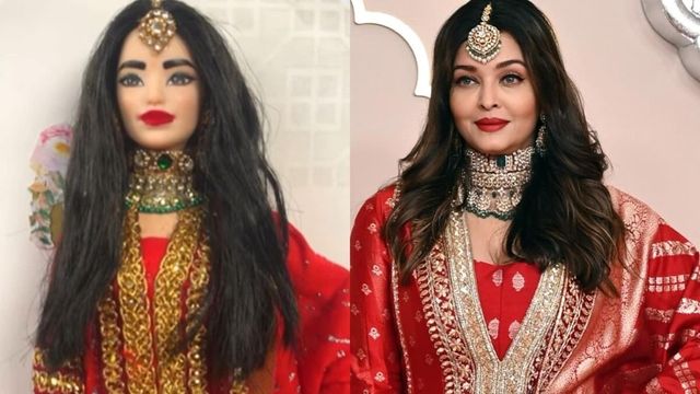 This viral Aishwarya Rai Bachchan inspired doll has an Anant Ambani, Radhika Merchant connection; watch video