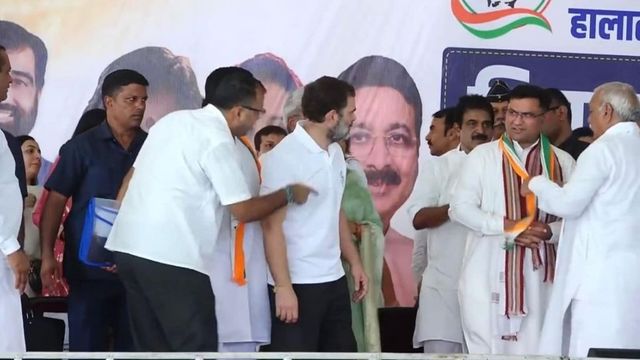 Ashok Tanwar joins Congress at Rahul Gandhi’s rally