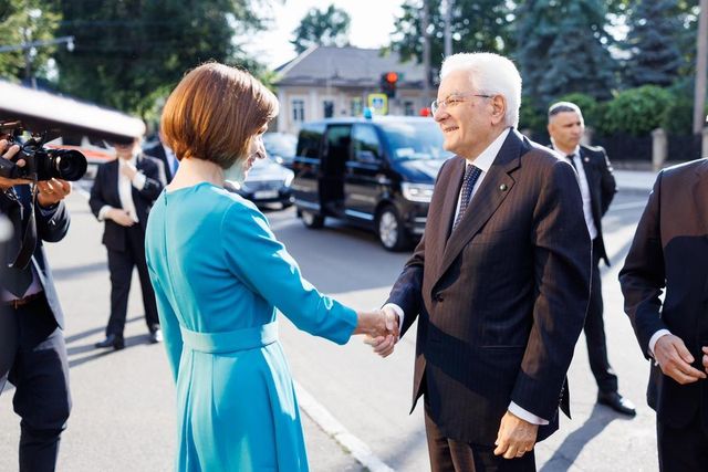 Conferință de presă susținută de Președinta Republicii Moldova, Maia Sandu, și Președintele Republicii Italiene, Sergio Mattarella