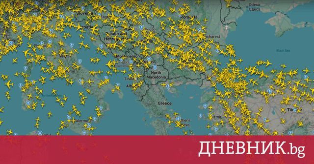 Въздушното пространство на Гърция се затвори след проблеми с радиочестотите