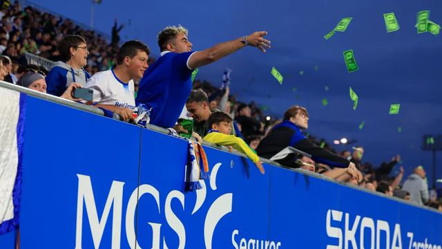 El día después del descenso del Real Zaragoza. Del llanto a las caras largas