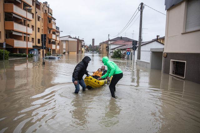 Piogge e esondazioni, la Romagna sott'acqua