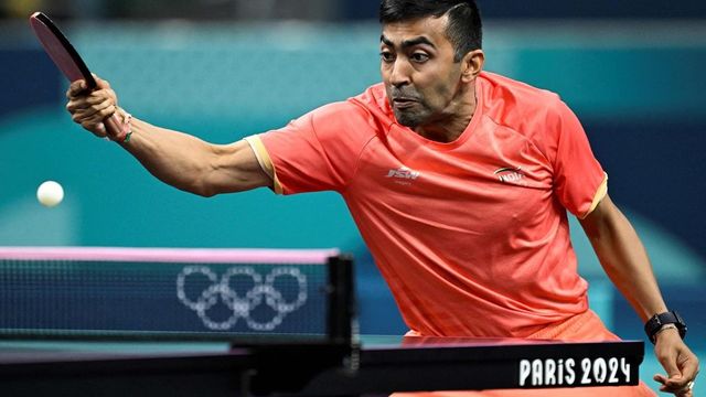 Paris Olympics 2024: Harmeet Desai Advances to Second Round of Men's Singles Table Tennis