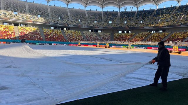 Cum arată gazonul de pe Arena Națională, înainte de FCSB - PAOK în Europa League