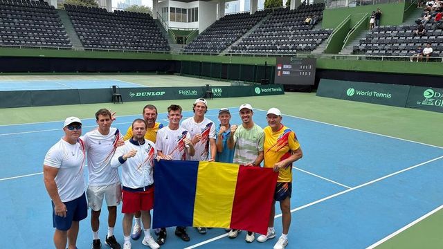 România, victorie clară cu Indonezia în Cupa Davis
