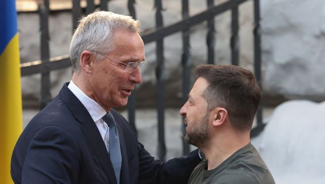 Zelenski a sosit la sediul NATO din Bruxelles, după vizita la București