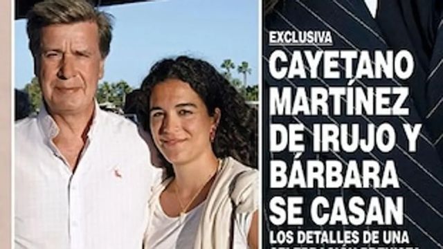 Cayetano Martínez de Irujo y Bárbara Mirjan se casan tras una década de amor